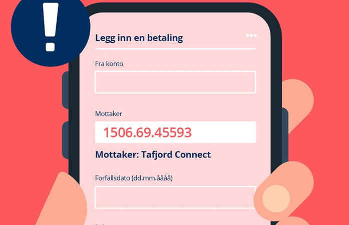 Nytt kontonummer